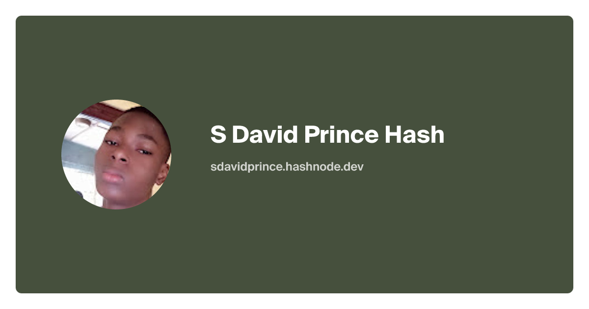 S David Prince Hash